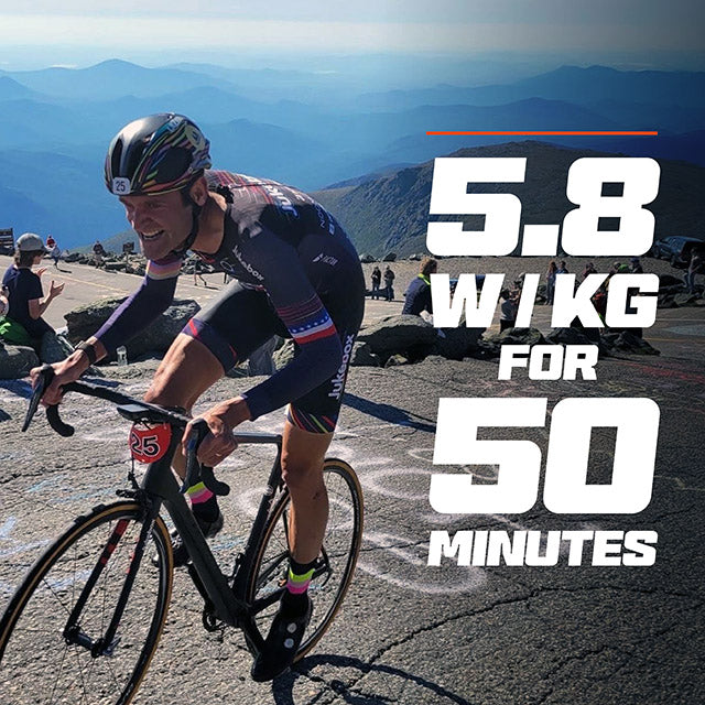 5.8 w/kg for 50 minutes! Gaimon wins Mt Washington