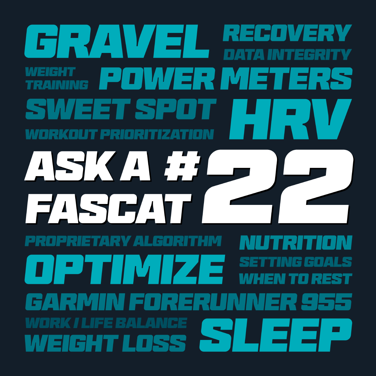 Ask a FasCat #22: How to use HRV, post-event blues, and more