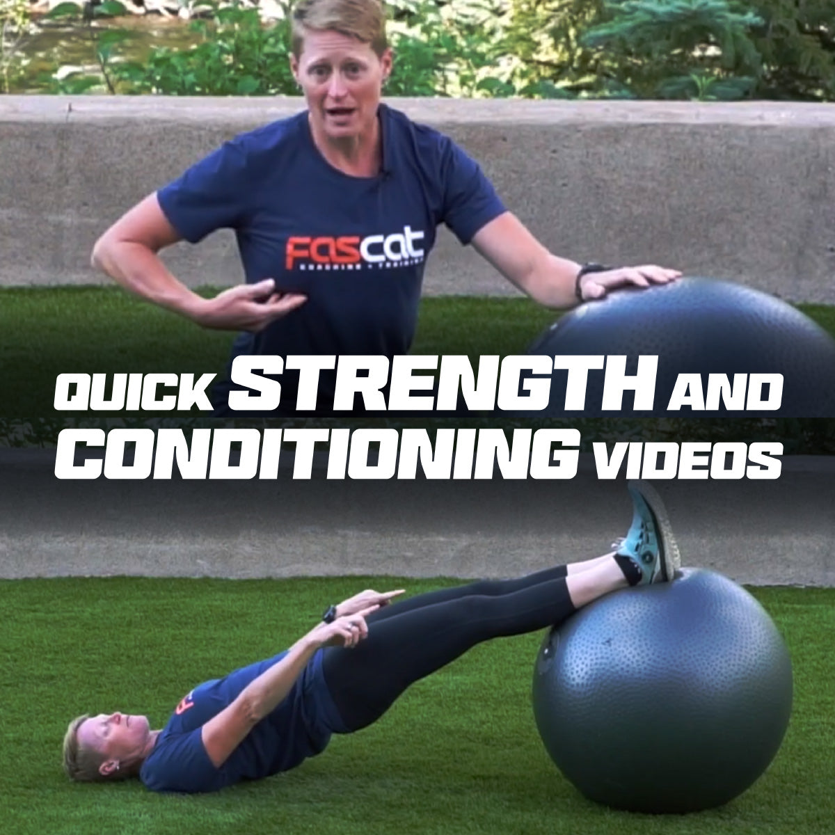 Video: 5 strength & conditioning exercises - Quick & effective!