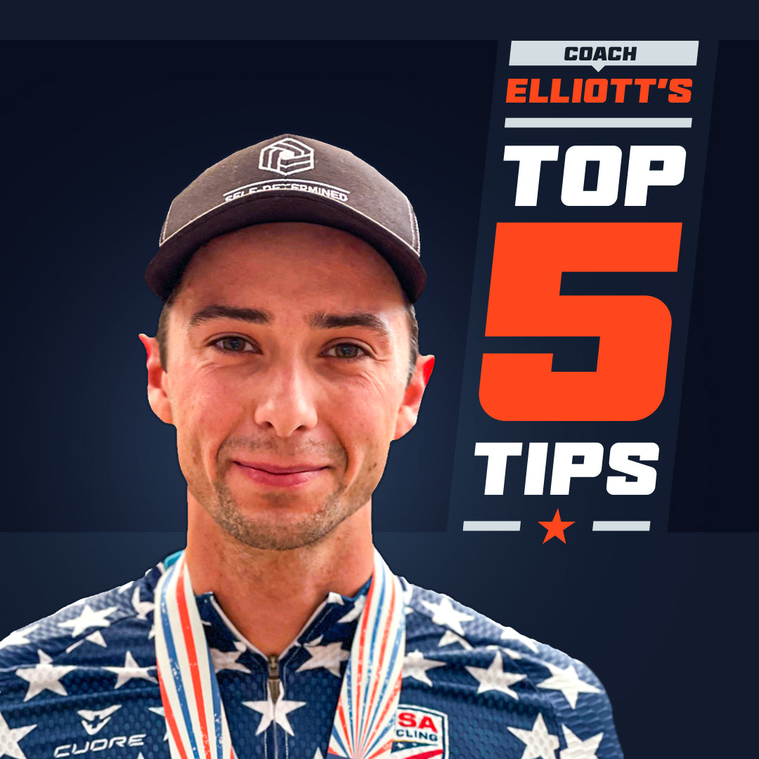 Coach Elliott's Top 5 Tips: More... carbs, self awareness, fun, flexibility & learning