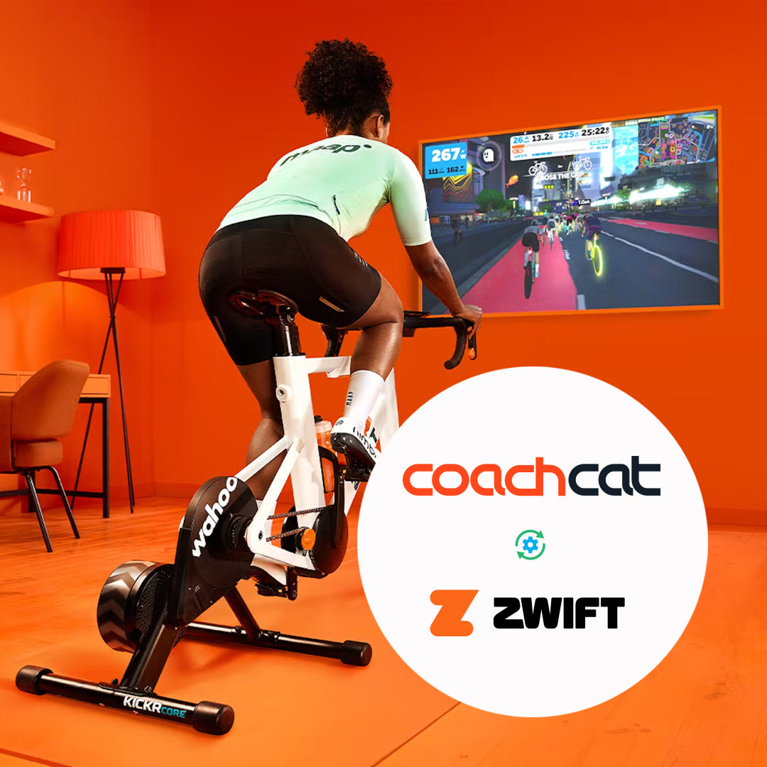 Doing your CoachCat Workouts on Zwift