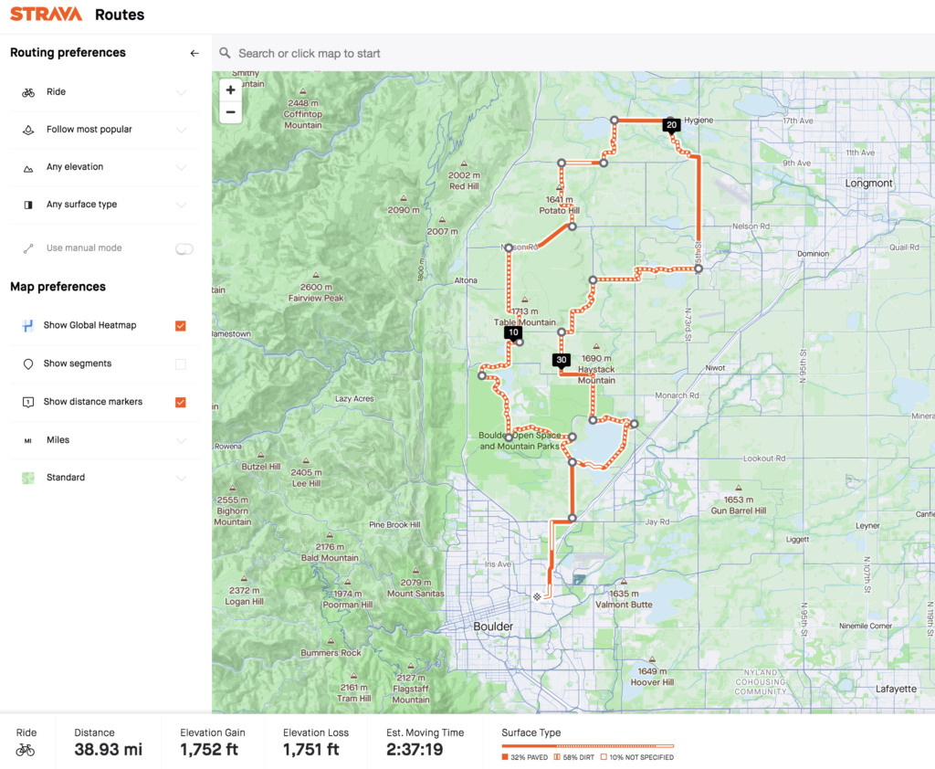 How to Make your own Strava Race Course