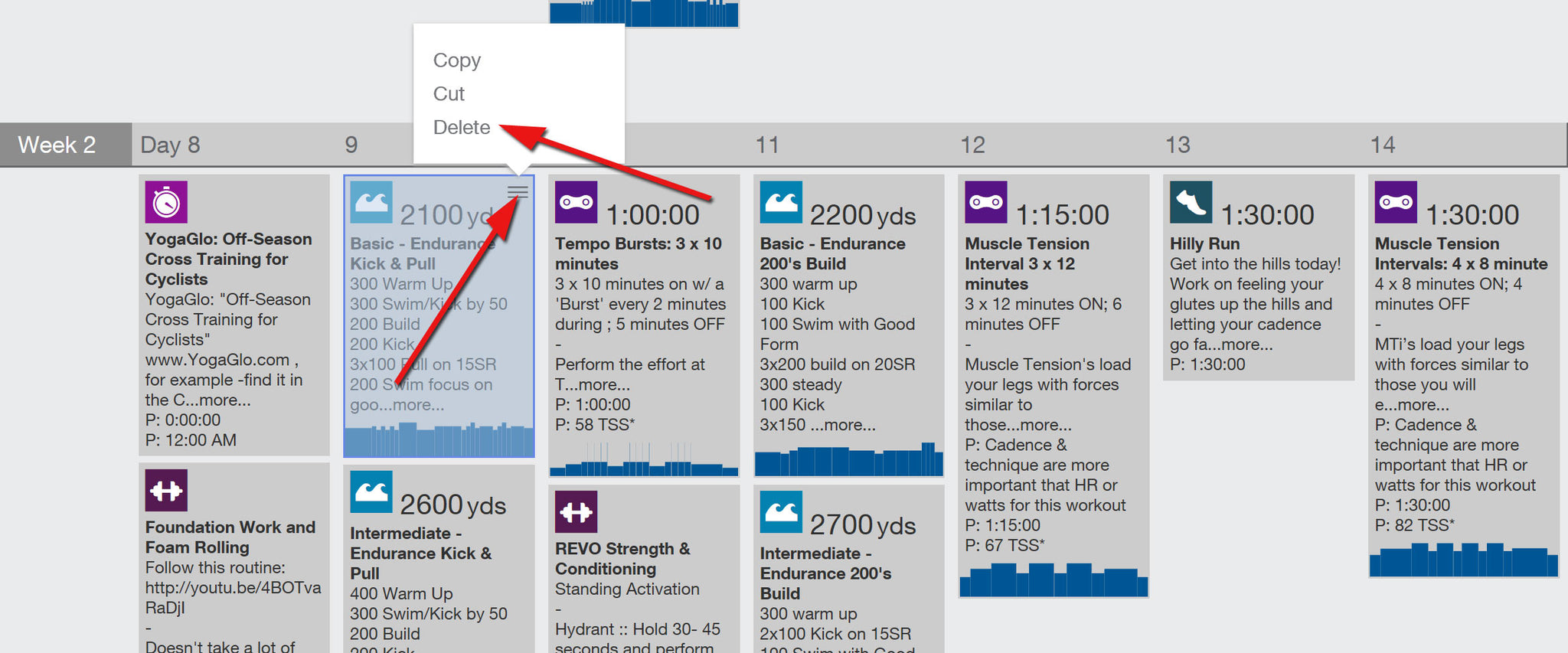 Adjusting the Swim Workouts in your Triathlon Plan